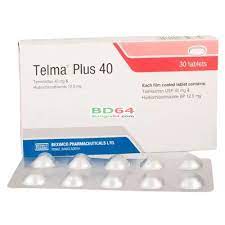 Picture of Telma Plus  40 Tablet